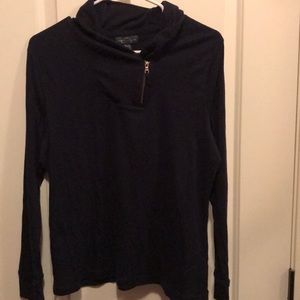 EUC Ralph Lauren zippered women’s pullover - Navy